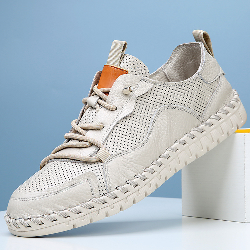 版公牛依佳跑潮牌正品头层牛皮男