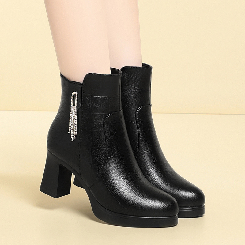 【万达撤柜】品牌专场高跟短靴女