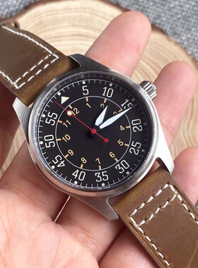 NH35A PT5000拉丝39mm 200M潜水自动男表红秒蓝宝石绿夜光飞行员