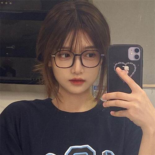 方框 神器 网红款 味素 黑色 黑框显脸小