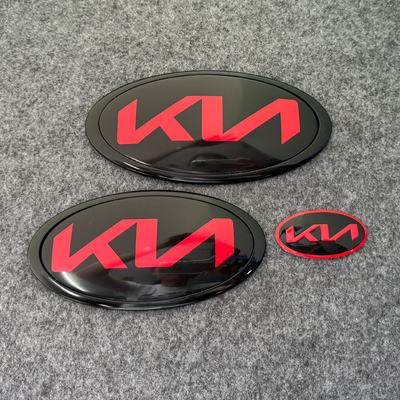 适用于起亚速迈车Kia morning 威客智跑前后标轮毂盖方向盘标改装