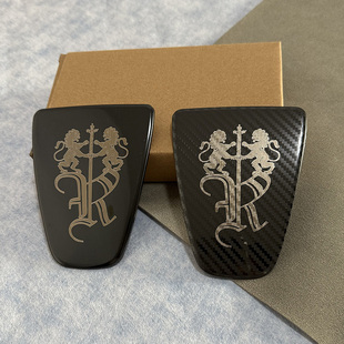 适用于荣威RX5 eRX5车标RX5 MAX/PLUS改装不锈钢前后车标装饰贴