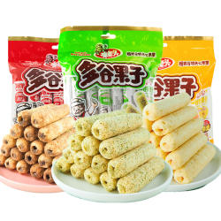 【天猫U先】米老头米果卷多谷果子100g*3袋能量棒糙米粗粮米果
