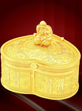 李居明2025蛇年吉祥物得心应手大财箱欢喜大财箱摆放四大财位摆件