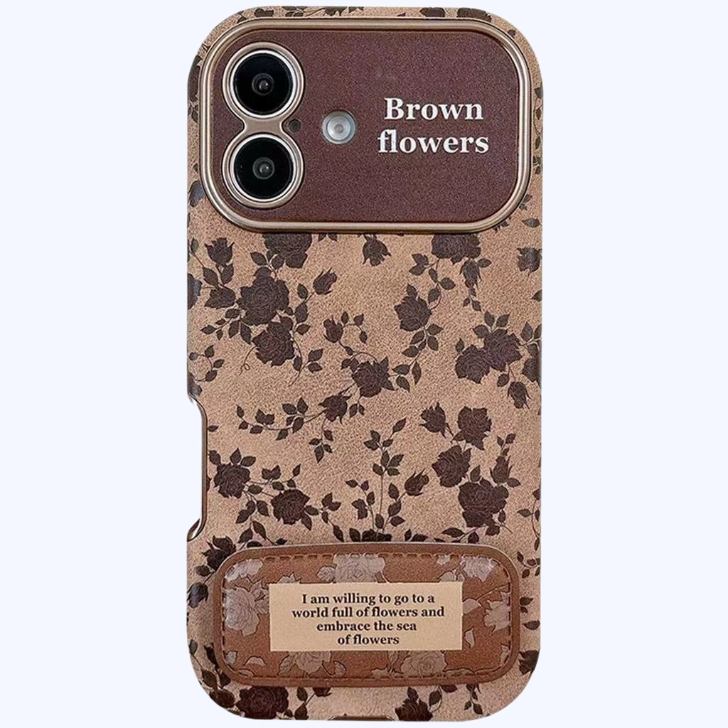 新款小碎花 秒变17大视窗 美拉德适用iPhone16ProMax手机壳C