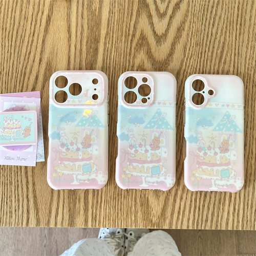 韩风甜品房屋小兔小熊磁