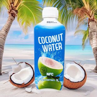 越南进口利奥丝牌椰子水NFC100%椰子水果汁饮料1000ml夏季饮品