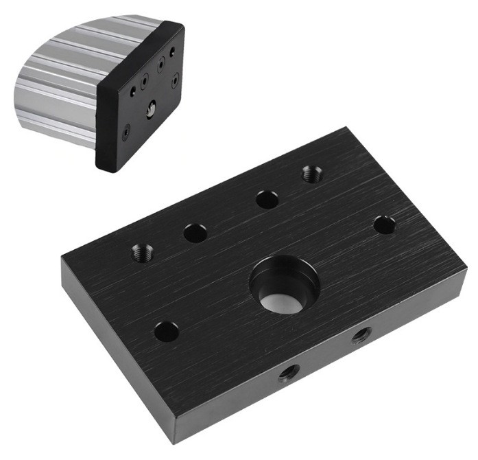 Openbuilds 3D雕刻机 打印机  C-Beam端面安装板  丝杆端面固定板