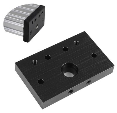 Openbuilds 3D雕刻机 打印机  C-Beam端面安装板  丝杆端面固定板