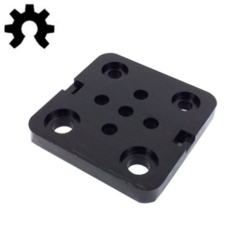 Openbuilds 3D雕刻机 迷你V轮构建板，迷你V轮安装板 V轮用龙门板