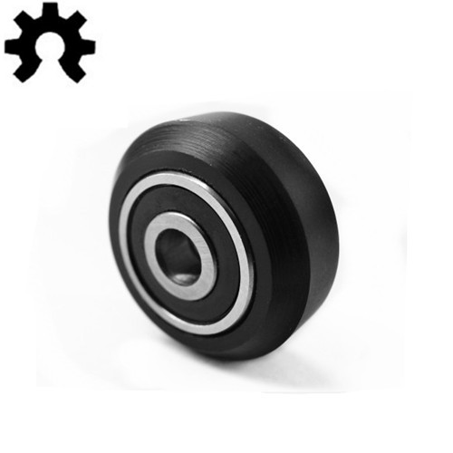 Openbuilds 黑色V轮套件 塑料滑轮套 3D打印机单V轮套