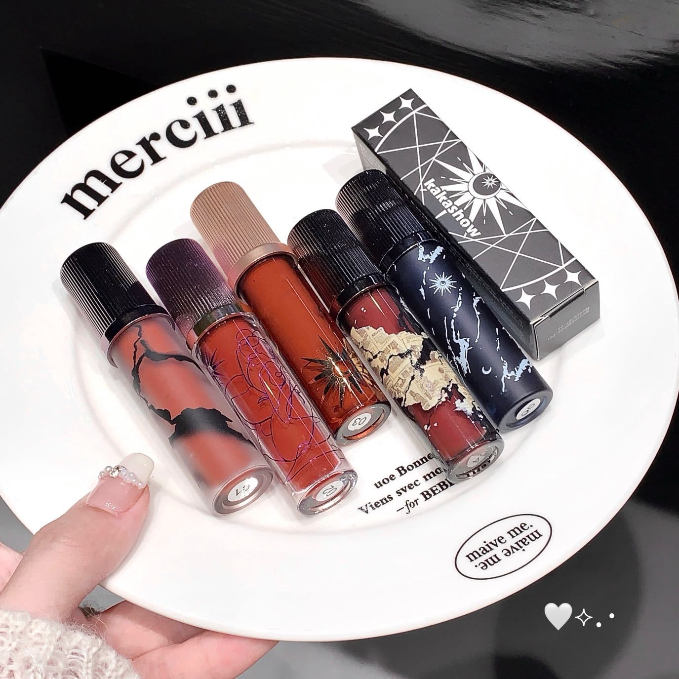 kakashow云霓之望唇釉柔雾哑光口红慵懒风女主唇妆唇泥唇彩