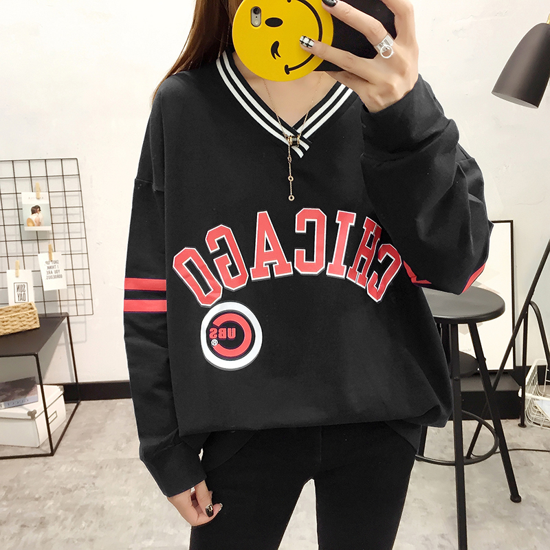 ¼Ó·Ê¼Ó´óÂëÅ®×°ÉÏÒ³¤ÐäTÐô200½ïÅÖMM³¬´óºÅ´ºÇïÒ¿íËɺÚÉ«´òµ×ÉÀ