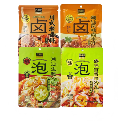 代购盒马匠酱好醇香川式老卤料鲜香潮汕风味卤水汁卤肉卤菜料酱包