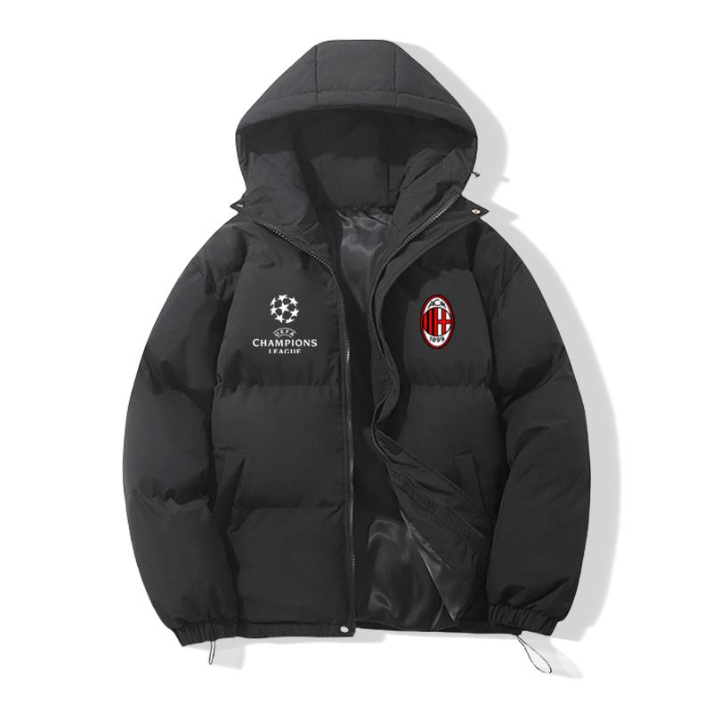 冬季欧冠足球联赛7号加厚外套
