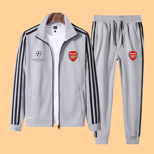 欧冠阿森纳夹克外套足球运动服2025春秋新款长裤训练出场比赛套装