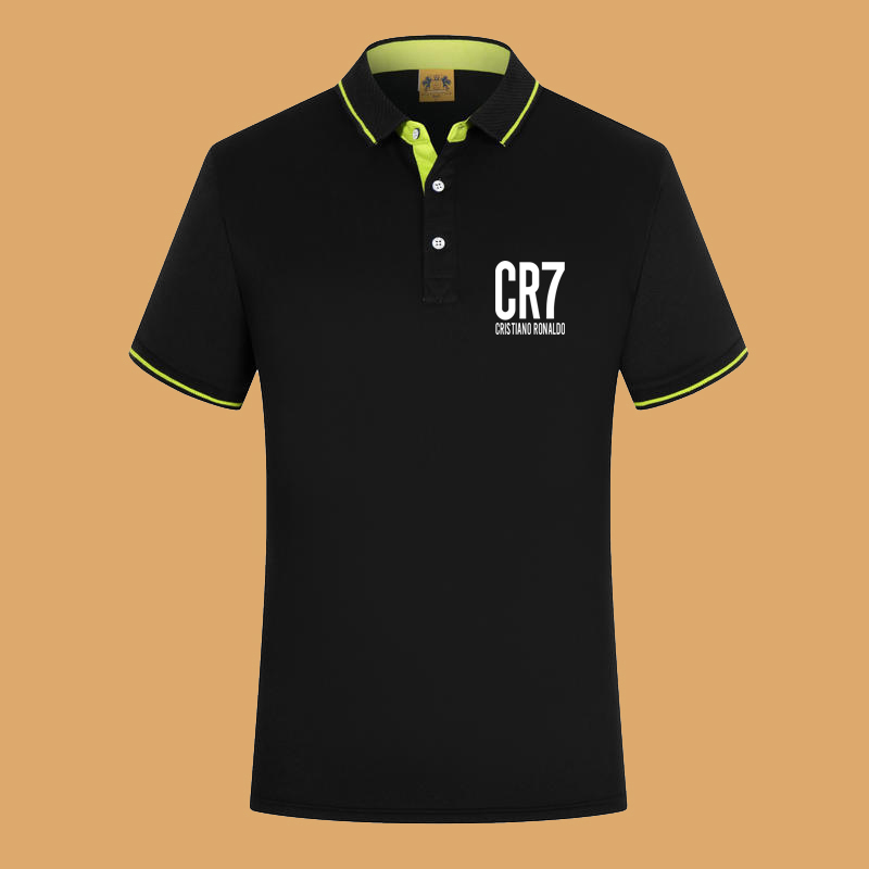 意甲尤文图斯C罗CR7号足球运动训练服polo衫翻领T恤短袖男纪念款