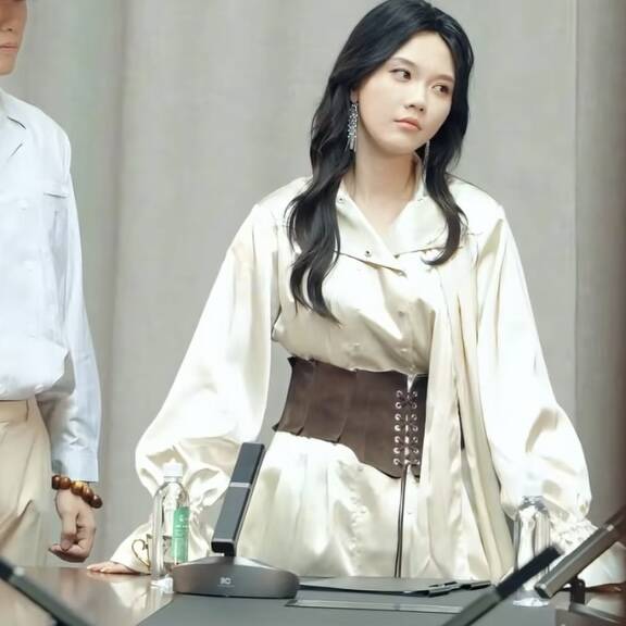 短剧马乐婕安南笙同款衬衫连衣裙