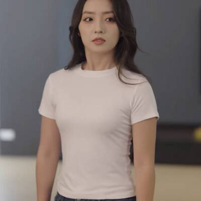 短剧赵早儿季姝同款短袖t恤上衣
