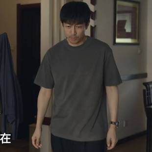 圆领百搭上衣男衣服潮 原版 绝密较量张鲁一杨光同款 短袖 t恤夏季
