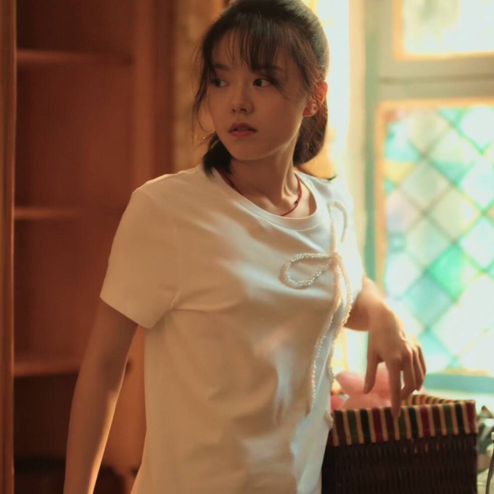 樱桃琥珀赵今麦林其乐同款短袖
