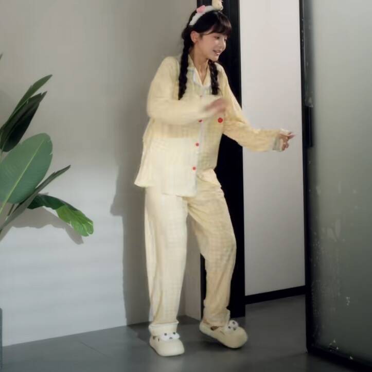 一夜成喜徐波滴宁筱潼同款睡衣