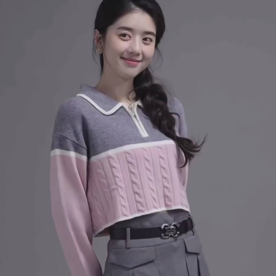 他为什么依然单身李凯馨同款毛衣