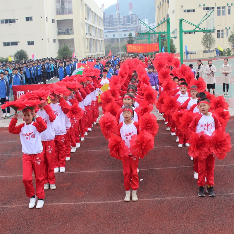 幼儿园牡丹伞花舞蹈演出道具