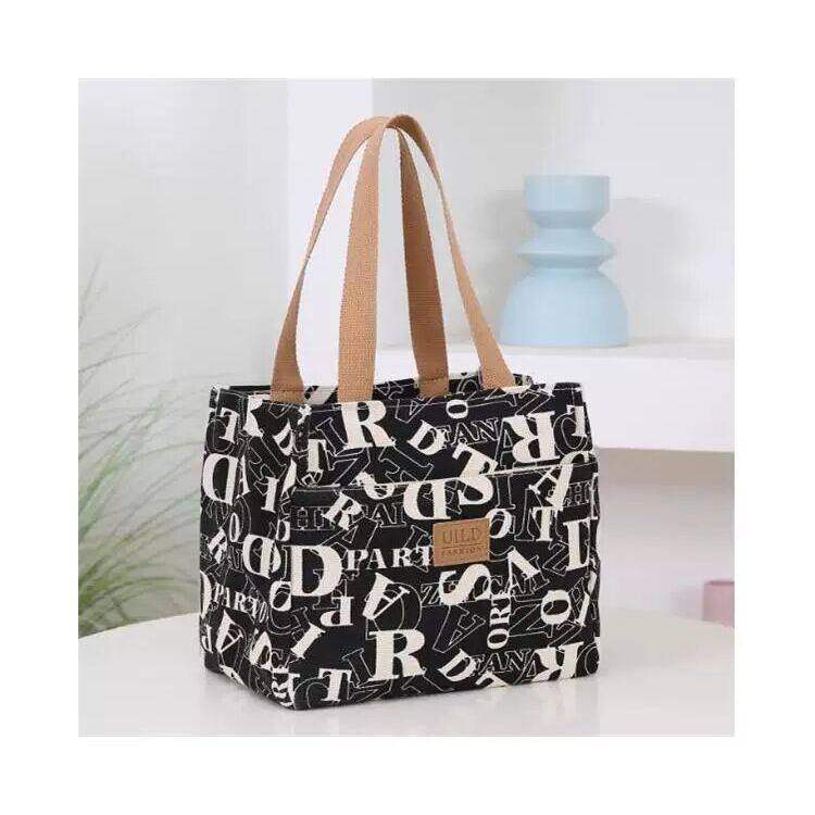 洋气网红时尚帆布手提包上班带饭手拎午餐包饭盒袋外出通勤妈咪包,箱包皮具/热销女包/男包,时尚帆布包,淘宝优惠券,粉丝福利购,淘宝优惠卷