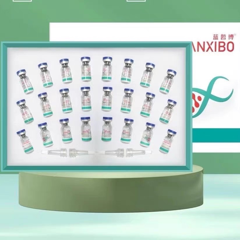 蓝皙博精萃水光冻干粉组合 修护红血丝 痘印