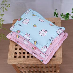 荞麦皮儿童枕头四季专用纯棉枕套学生0-3-9幼儿园透气午睡护颈枕