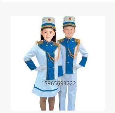六一儿童鼓号队服装少儿升旗手仪仗队管乐队少先队鼓手演出服新款
