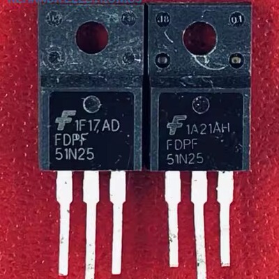 原装进口拆机原字 FDPF51N25 51N25 MOS场效应管 TO-220F