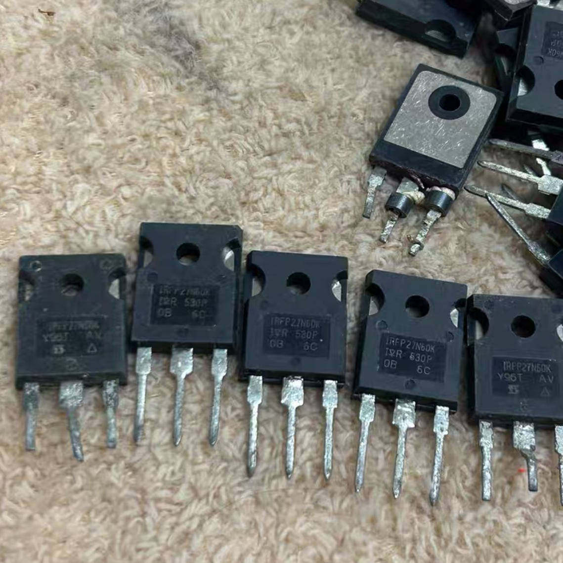 原装进口拆机IRFP27N60K场效应管600V27A测好发货 质量保证
