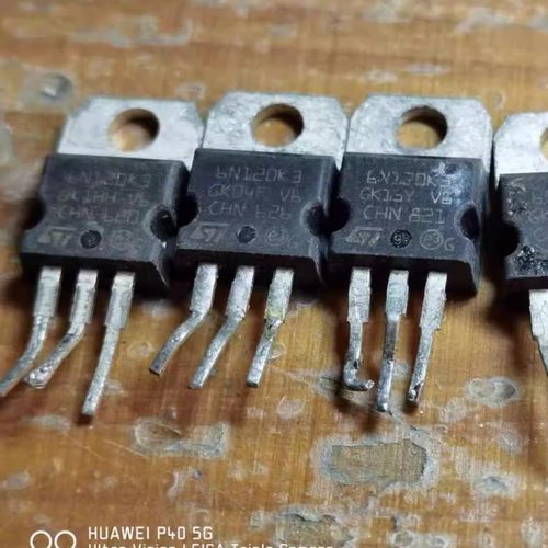6N120K3 进口拆机原字场效应MOS管 6A1200V  STP6N120K3