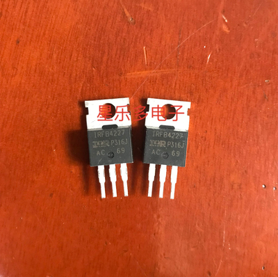 全新进口 一色剪脚  IRFB4227 200V 65A N沟道场效应管 同批次