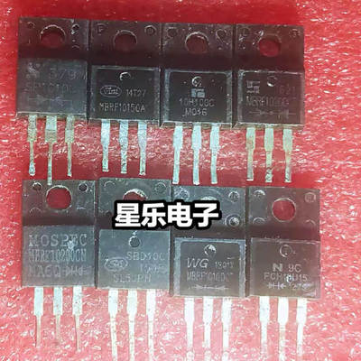 原装进口拆机 塑封 MBR10100CT MBR10100 SB10100 MBRF10200