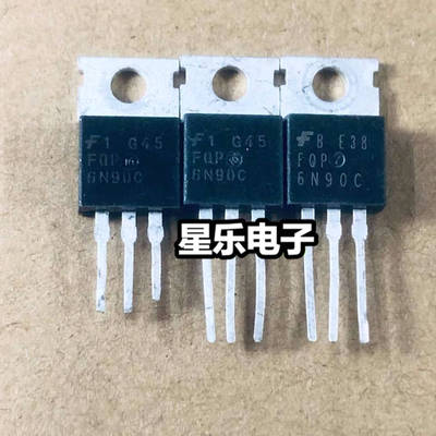 场效应进口拆机 P6NK90ZFP P6NB90 FQP6N90C SSP6N90 6N90 测试好