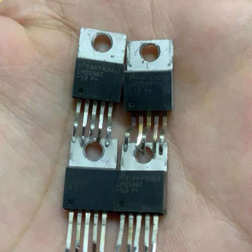 LM2596 LM2596T-ADJ LM2596T-5.0 LM2596S-3.3 原装拆机元件