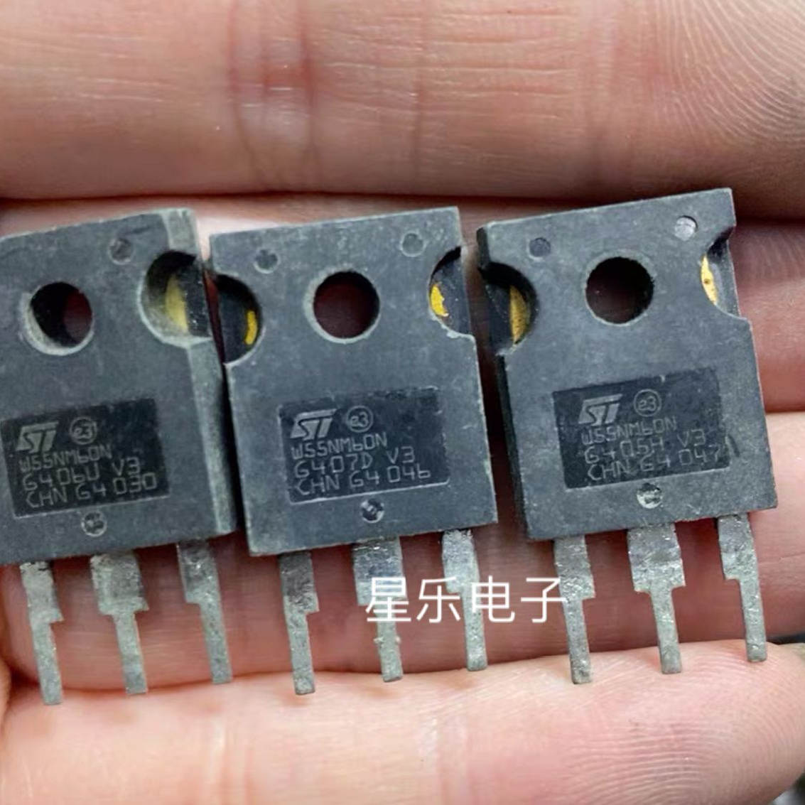 55NM60ND W55NM60N 55A600V 大功率MOS管 原装原字拆机 测试好