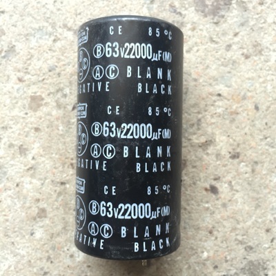 电解电容63V22000UF 大容量电容 22000UF63V 体积35X50