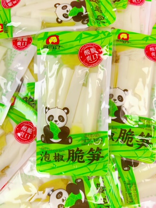 Pickled Pepper Crispy Bamboo Shoots, Fresh Mountain Pepper Bamboo Shoots, Dried Bamboo Shoot Tips, Bamboo Shoot Slices, Bamboo Shoot Strips, Ready-To-Eat Snacks, Open the Bag to Satisfy Your Cravings, Bagged, Free Shipping
