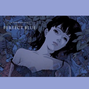 【今敏海报】未麻的部屋海报/红辣椒/东京教父动漫电影海报装饰画