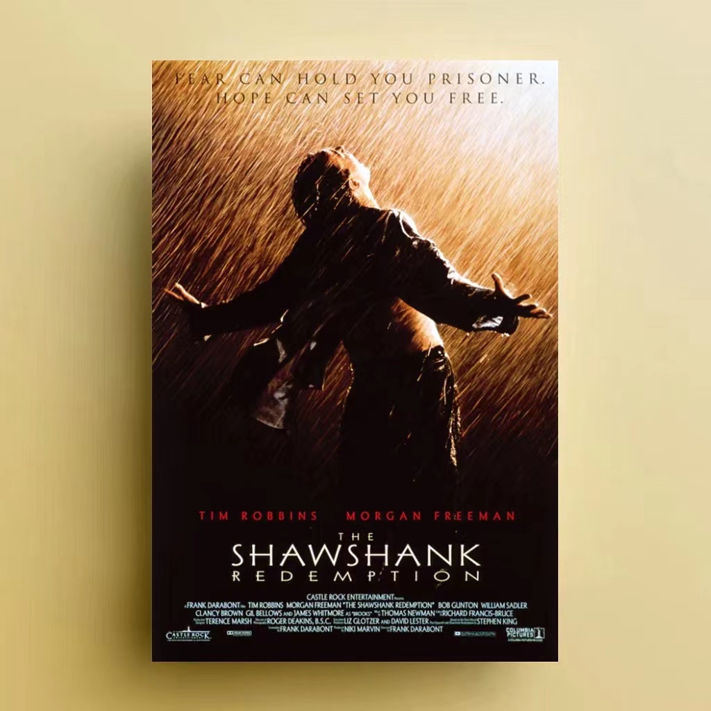 肖申克的救赎海报/辛德勒的名单/忠犬八公三傻大闹宝莱坞电影海报