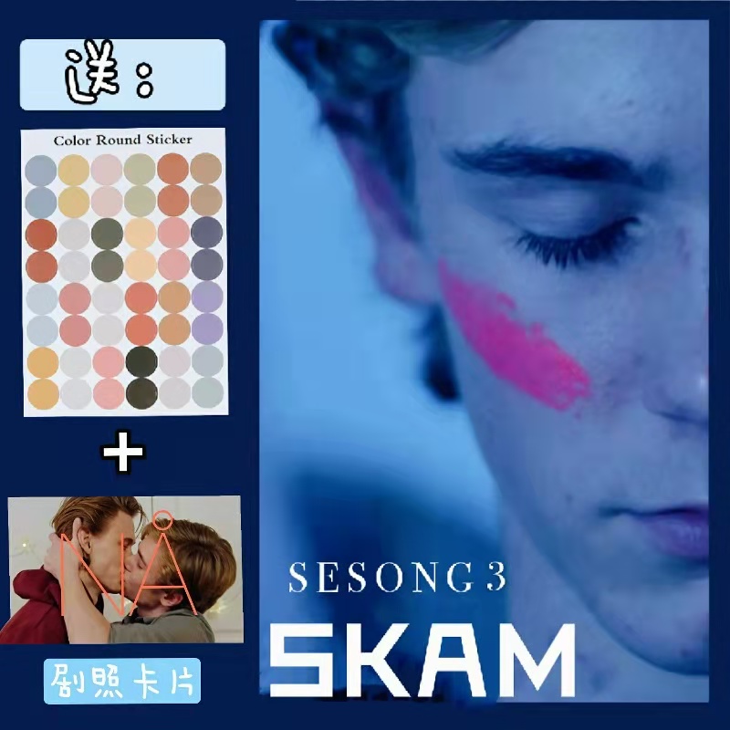 skam海报挪威版羞耻宿舍卧室墙贴ins装饰画墙面拍照背景墙纸挂画