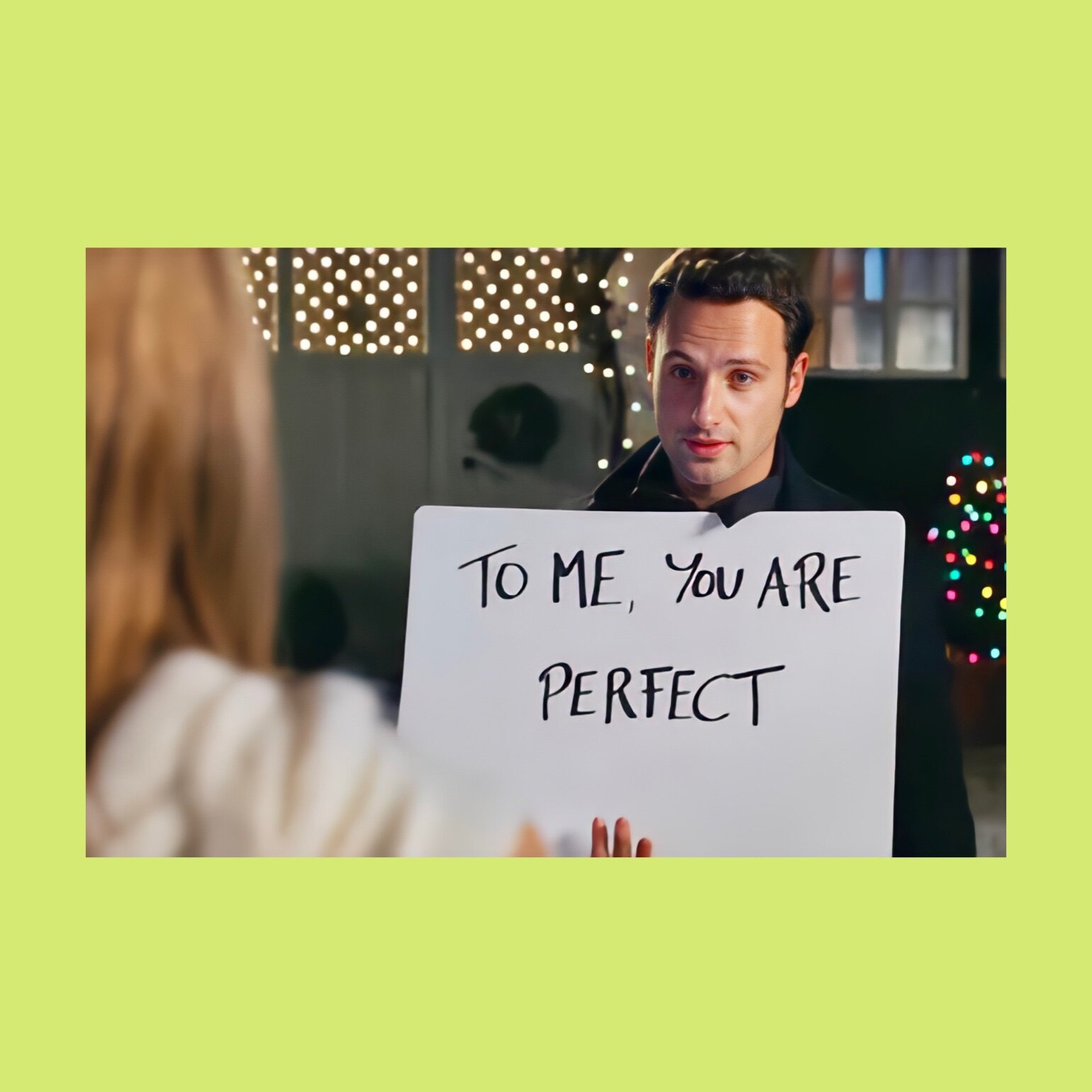 真爱至上电影海报礼物小众复古宿舍卧室桌面墙贴卧室装饰画ins风