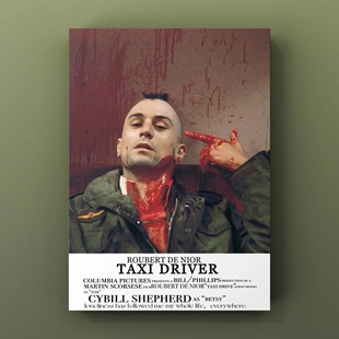【马丁斯科塞斯】德尼罗 出租车司机 禁闭岛 华尔街之狼电影海报