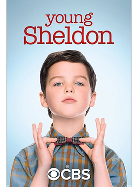 小谢尔顿海报美剧 young sheldon周边宿舍桌面墙贴房间卧室装饰画