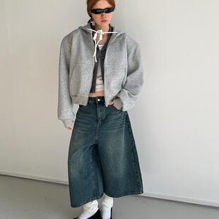 水洗八分牛仔裤 Rockrio Rarelicold