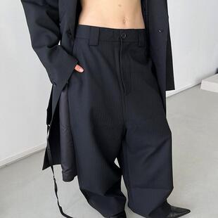 裤 暗条纹低裆西装 Rarelicold Rockrio